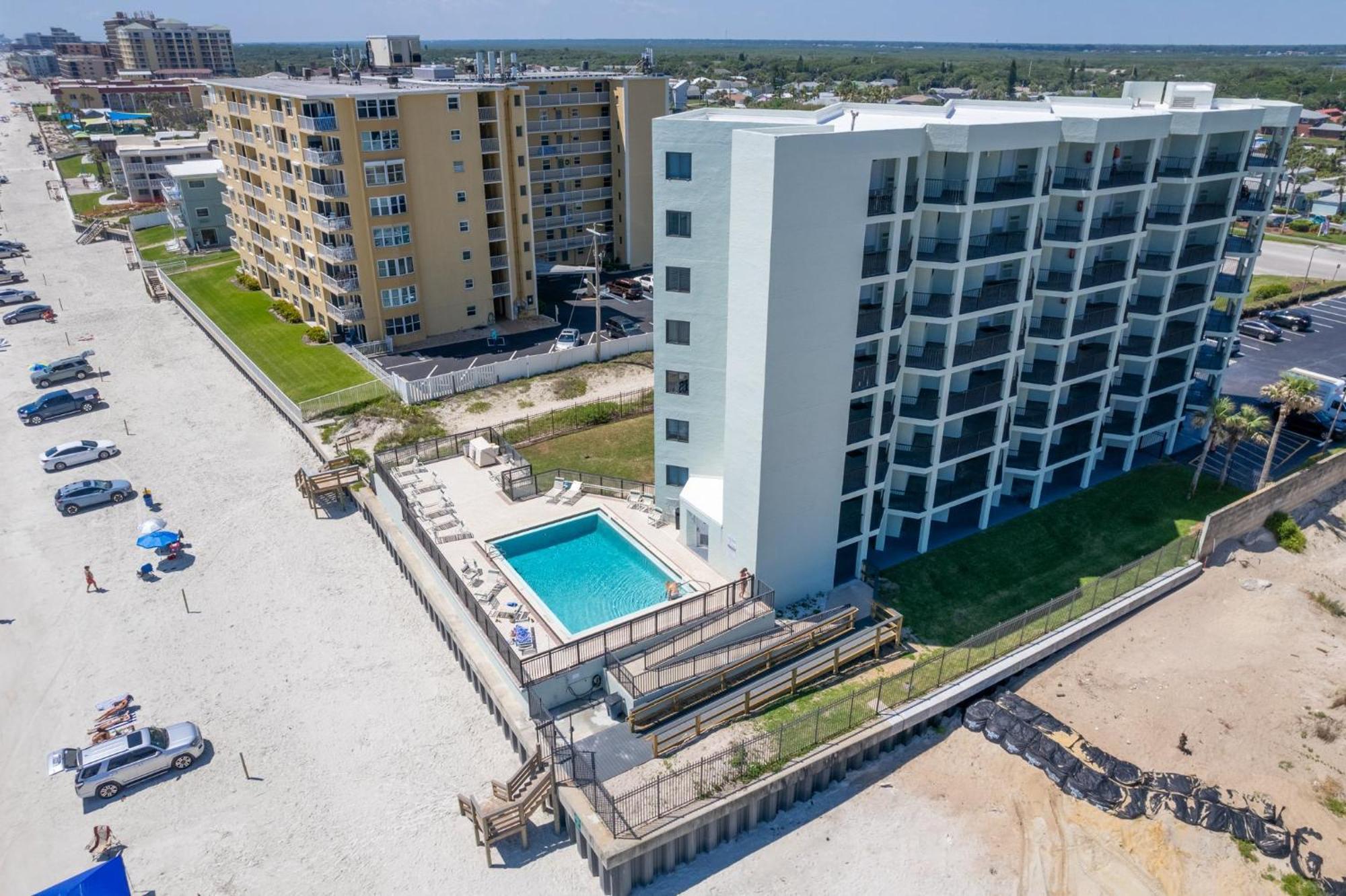 Ocean View With A Beachfront Pool At Ocean Trillium Condo ~ 403 뉴스머나비치 외부 사진