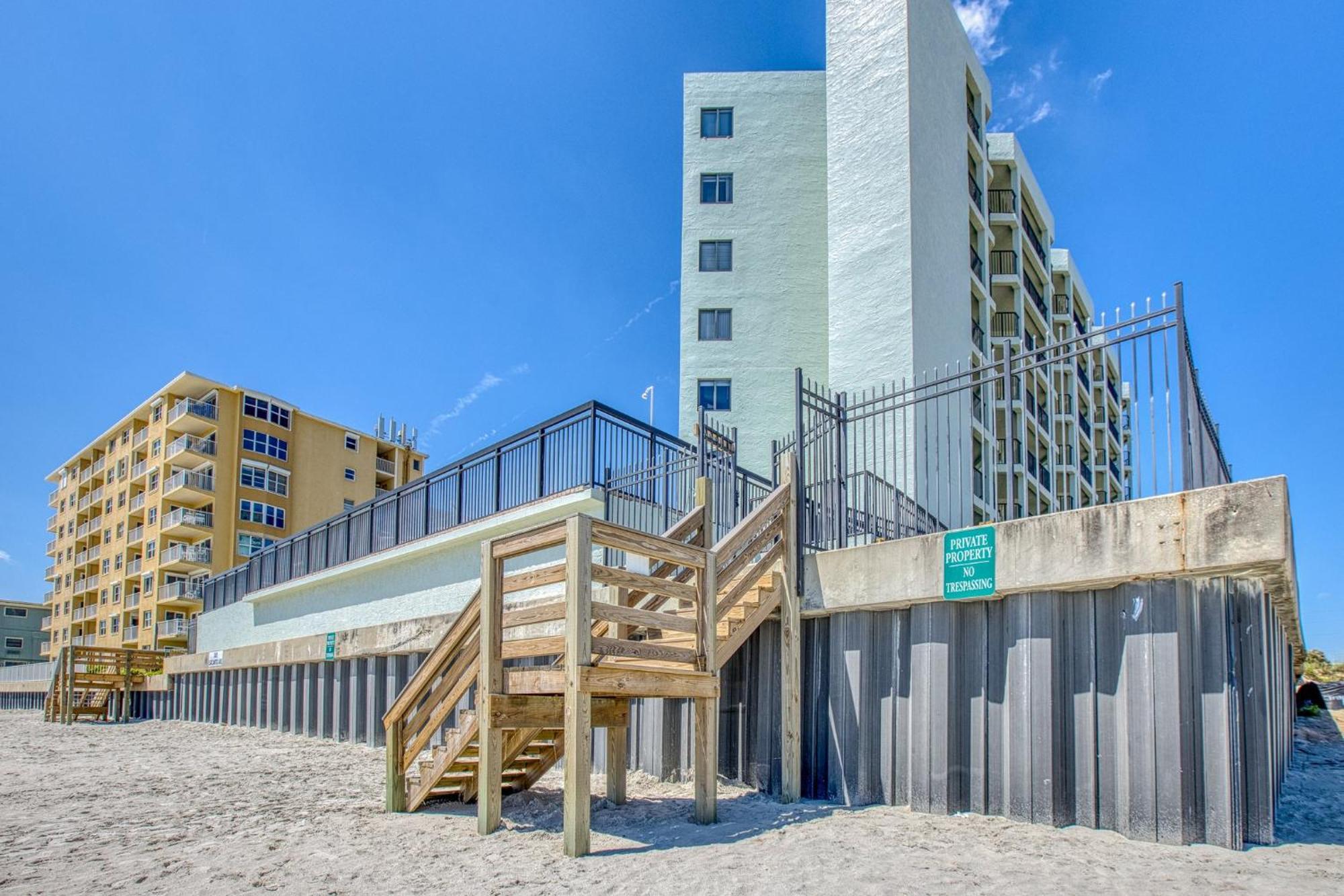Ocean View With A Beachfront Pool At Ocean Trillium Condo ~ 403 뉴스머나비치 외부 사진