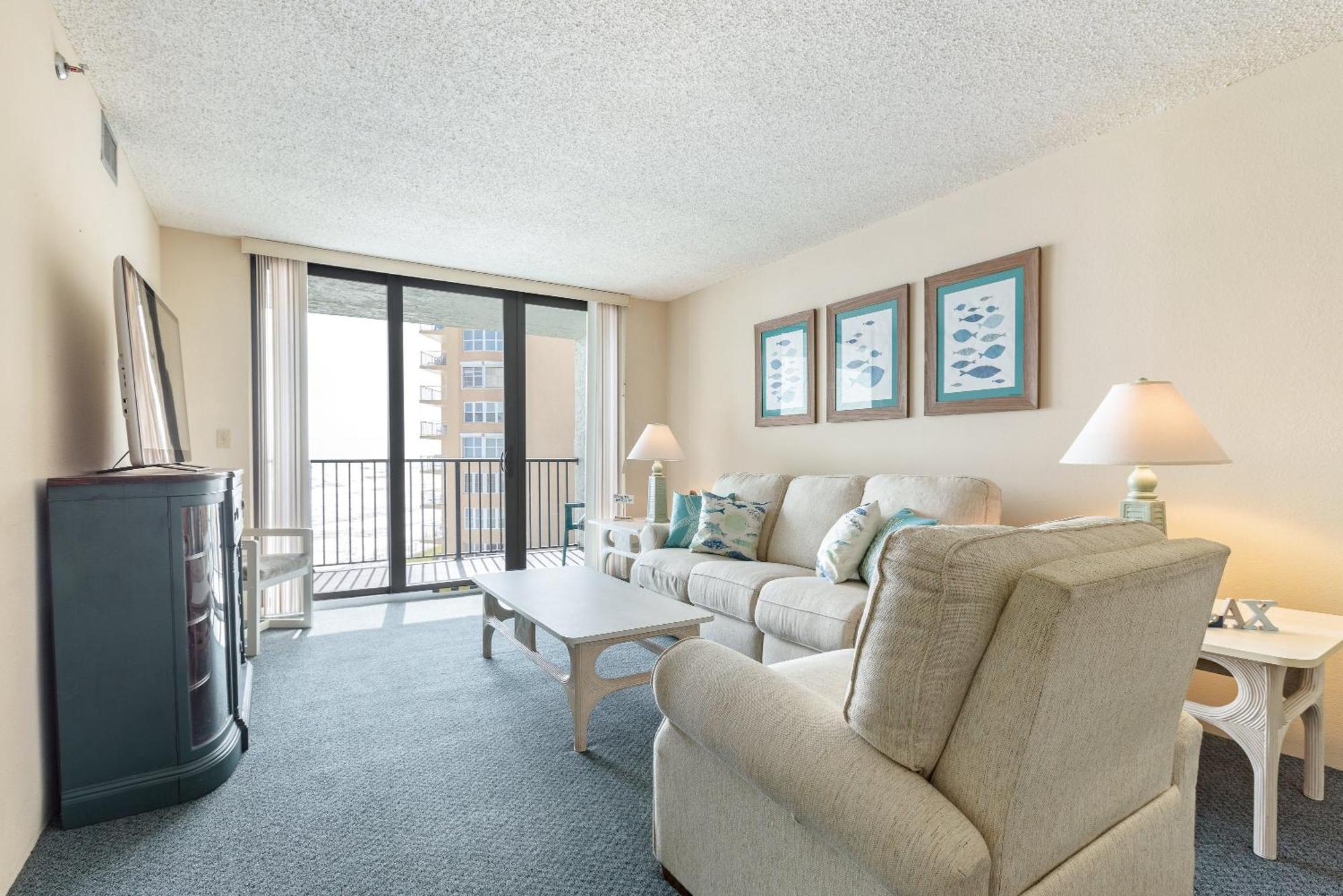 Ocean View With A Beachfront Pool At Ocean Trillium Condo ~ 403 뉴스머나비치 외부 사진