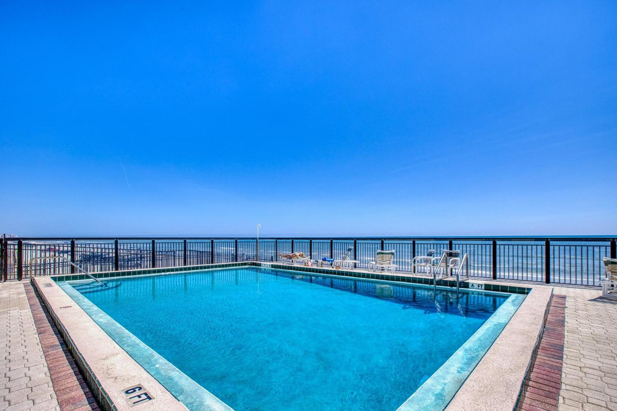 Ocean View With A Beachfront Pool At Ocean Trillium Condo ~ 403 뉴스머나비치 외부 사진